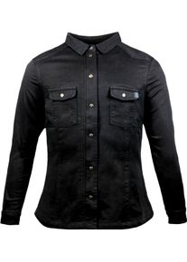 John Doe Motoshirt Basic, shirt/jacket women , color: Black , size: S