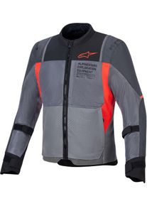 Alpinestars ST-2 Air, textile jacket , color: Grey/Dark Grey/Black/Light Red , size: S