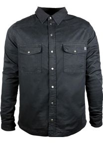 John Doe Motoshirt, shirt/textile jacket , color: Black , size: S