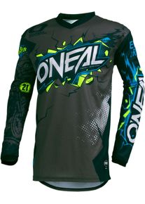 O Neal ONeal Element Villain, jersey kids , color: Grey/Blue/White , size: L