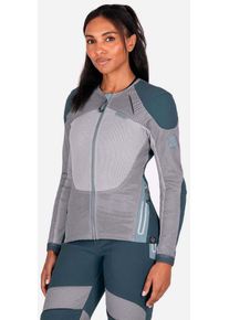 Knox Urbane Pro Move, textile jacket women , color: Light Grey/Petrol , size: M