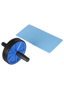 Merco AB Double Wheel posilovac&iacute; kolečko modr&aacute;
