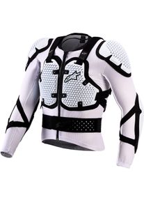 Alpinestars Bionic Action V3, protector jacket , color: White/Black , size: S