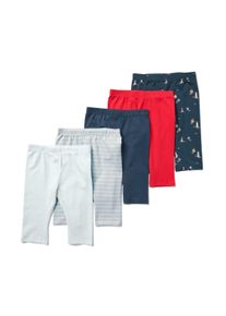 Tchibo - Dětsk&eacute; 3/4 leg&iacute;ny, 5 ks, n&aacute;mořnick&yacute; styl