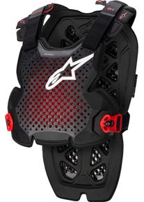 Alpinestars A-1, chest protector Level-1 , color: Dark Grey/Black/Red , size: XXL