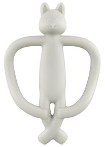 Dentistar 2-in-1 Teething Aid, kous&aacute;tko kočička, 1 ks